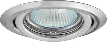 Kanlux ARGUS Inbouwspot Rond Chroom Kantelbaar