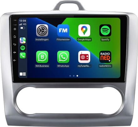 Davilon carplay geschikt voor Ford Focus | 2004 t/m 2010 | Android 13 | Draadloos Apple Carplay & Android auto | 2GB + 32GB | 8-Core processor | Davilon | 2025 model | 2004 2005 2006 2008 2009 2010 | Bluetooth & Wifi