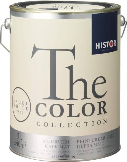 Histor The Color Collection Muurverf - 5 Liter - Angel White
