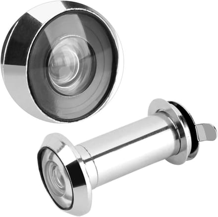 14Mm Peephole - 220° Wide Viewing Angle - Security Spy Hole voor Voordeur - Deur Peephole met Privacy Lid