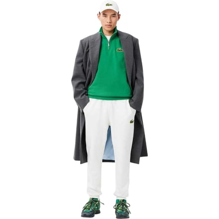 Lacoste Uniseks sweater met accent voor volwassenen (Groen)