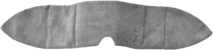 Gewogen Slaapmasker - Oogmasker Rust - Ontspanning Dutje - Druk Verlichtend - 72x14 cm