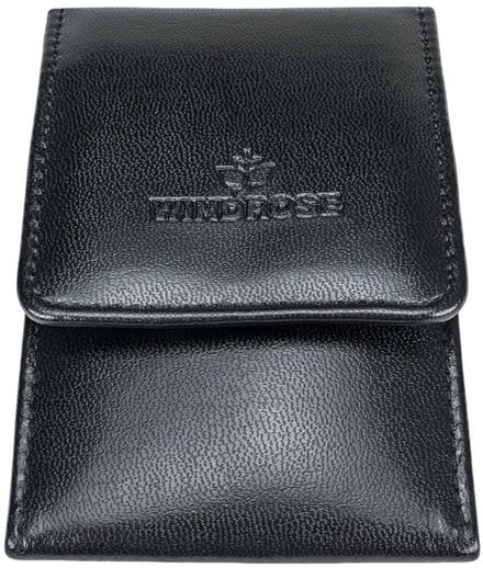 Windrose Merino Moda - Manicure Set 11 cm (schwarz, innen pink)