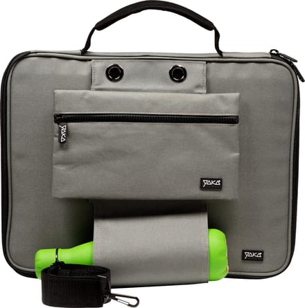 LAPTOPTAS - DONKERGRIJS - 13.3 inch - Revolutionaire "Fix and Go"