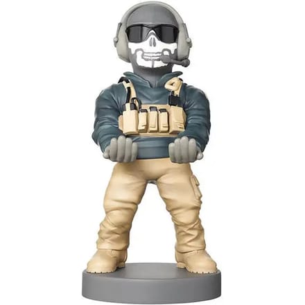 Call of Duty - Simon “Ghost” Riley - figurine standaard voor telefoon | controller | oplaadcase (Cable Guys Original)