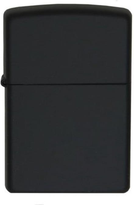ZIPPO MAT ZWART 0368