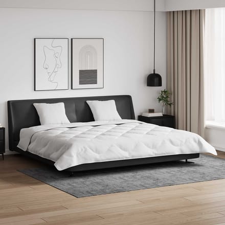 vidaXL - Winter - Duvet - met - kussen - 3 - st - Wit - Microvezel