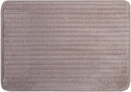 Badmat 50x70 cm Home Badmat Badmat Douchemat 100% Polyester Taupe