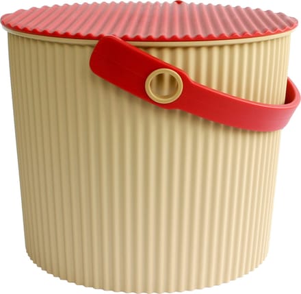 Hachiman Omnioutil Opbergemmer - S - Beige/Rood