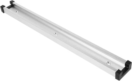 Aluminium Profiel - Schuifbalk - Houtbewerking Projecten - Precisie Zaagrail - 300 Mm - Wit