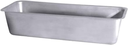 Roestvrijstalen Bakvorm voor Pasteien en Taarten 25x10x7 cm