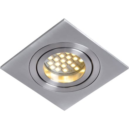 Lucide TUBE - Inbouwspot - GU10 - Mat chroom