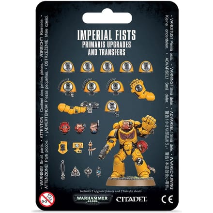 22-delig beeldje Games Workshop Warhammer 40k - Imperial Fists Primaris Upgrades & Transfers