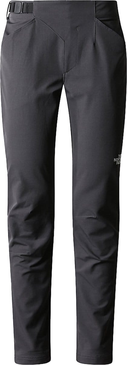 The north face winterbroek in de kleur grijs.