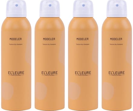 4x Elleure Modeler Textuur Droogshampoo 200ml