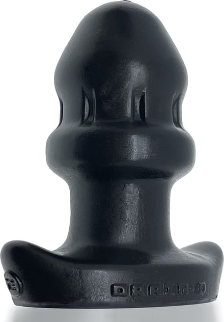 Oxballs - Drain-O Flow-Thru Buttplug - Zwart - Small