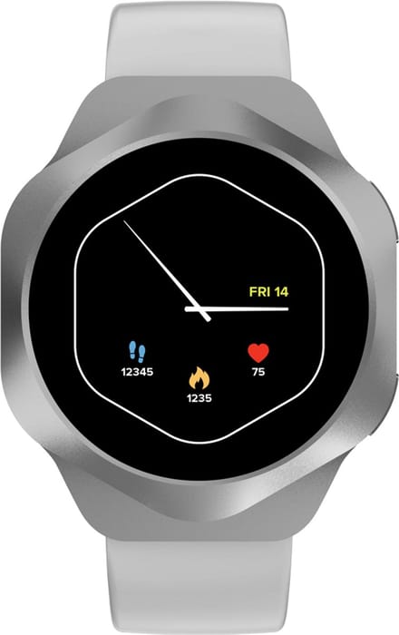 Canyon Hexagon 88 - Smartwatch - Bluetooth Gesprekken - AMOLED Scherm - Zilver