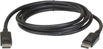 ATEN 2L-7D03DP-1 DisplayPort 1.4-kabel, zwart, 3 m