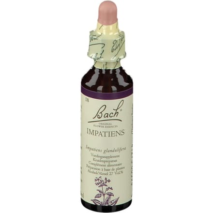 Bach Bloesem No 18 Impatiens 20 Druppels