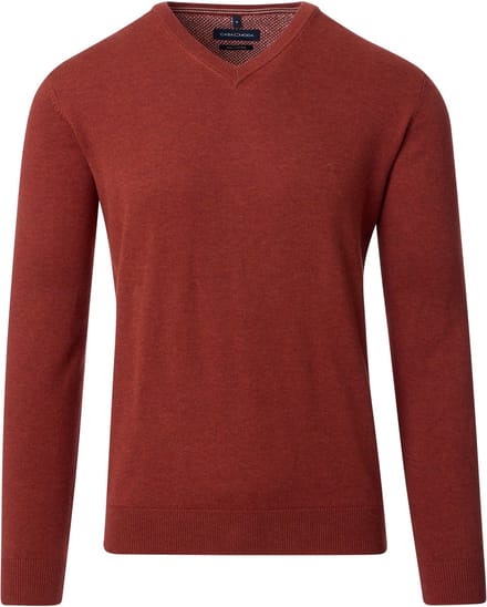 Casa Moda Lange mouw Trui - 004430-Vhals Terra (Maat: XXL)