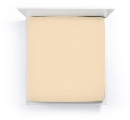 Bella Donna Eenpersoons Hoeslaken Jersey - champignon-0115 90/190-100/220