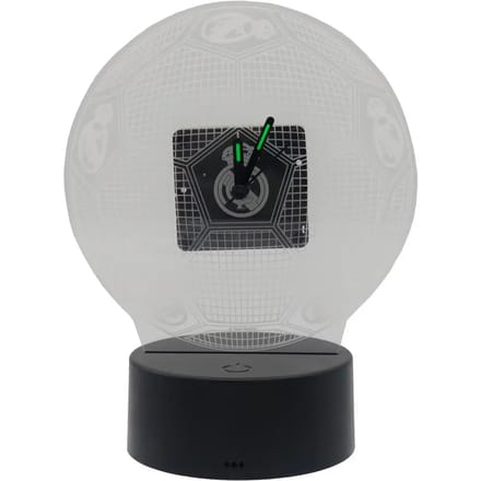 Horloge in methacrylaat LED Cyp Brands Real Madrid