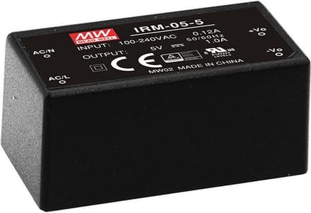 Mean Well IRM-05-12 AC/DC-printnetvoeding 12 V/DC 0.42 A 5 W