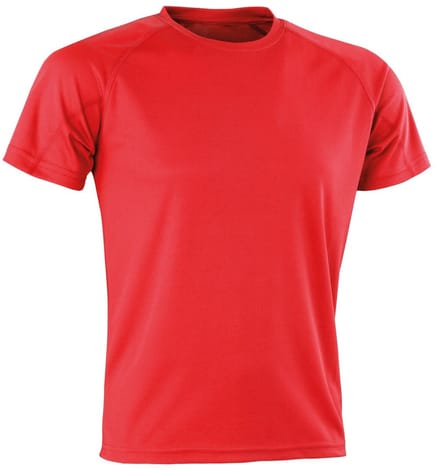 Spiro Heren Aircool T-Shirt (Rood)