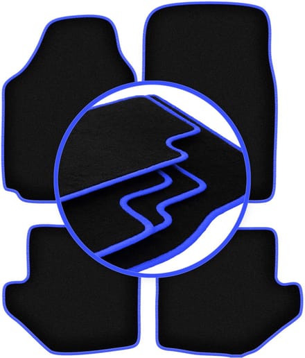 CARLUX-BLUE automatten voor: Toyota RAV4 I SUV (1994-2000)