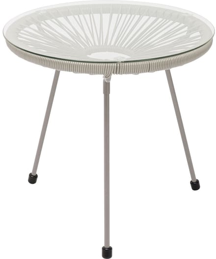 Tuin Bijzettafel Acapulco Mono beige Kare Design