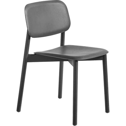 HAY - Soft Edge 12 stoel - zwart gebeitst
