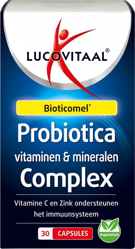Lucovitaal Probiotica Vitaminen & Mineralen Complex 30 capsules
