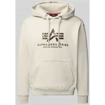 Hoodie Alpha Industries Basic Big Logo Effect Print