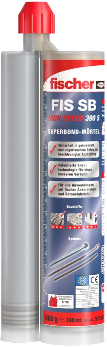 Fischer Superbond-Mörtel FIS SB HS 390 S - 523300