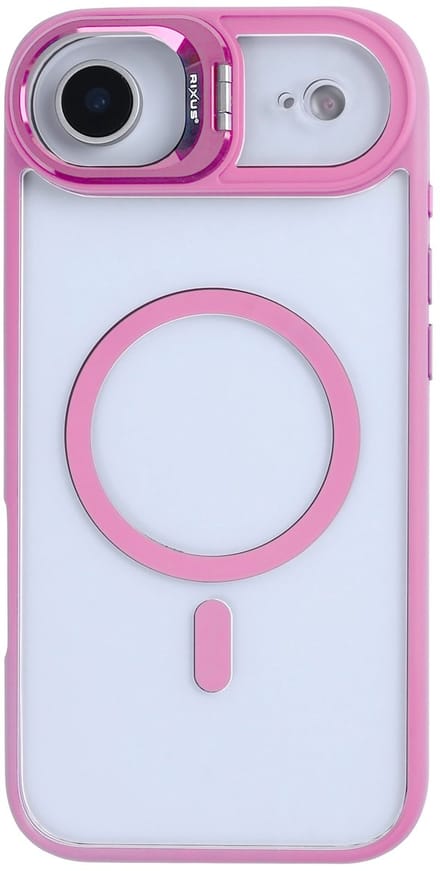 Rixus Classic 03 Case With MagSafe For Apple iPhone 17 Air Light Pink