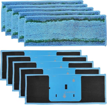 Wasbare Microvezel Dweilpads voor Dweilrobots - Herbruikbare en Absorberende Reinigingsoplossingen