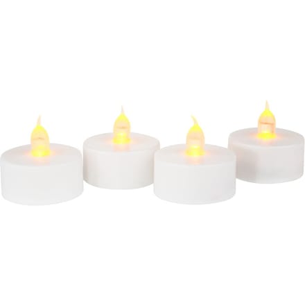 VBS LED theelichtjes, 4 stuks, met timer