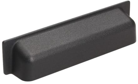 Gamet - Deurbeslag Accessoire - Grafiet Structuur - 96mm