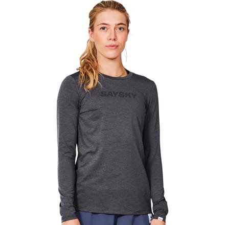 Dames T-shirt met lange mouwen Saysky Logo Pace