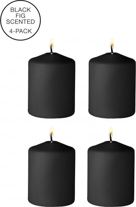 Ouch! by Shots - Tease Candles - Disobedient - 4 Pieces - Black