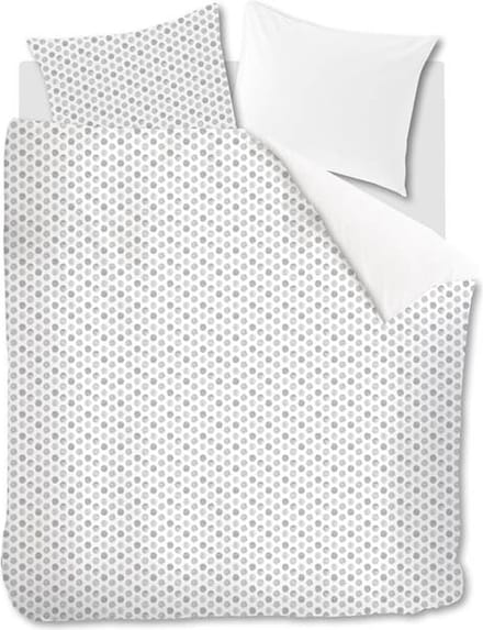 Snoozing Jari Dekbedovertrek - Extra breed - 260x200/220 cm - Grey