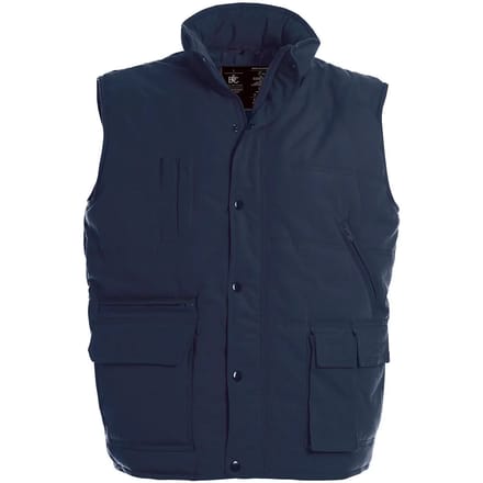 Bodywarmer 'Outdoor Explorer+' merk B&C maat 3XL Navy Blauw