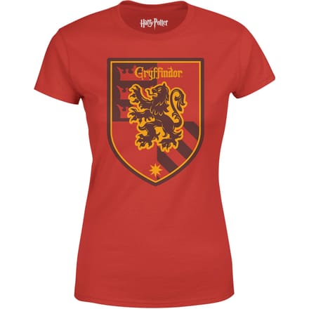 Harry Potter House Gryffindor Dames T-shirt - Rood - XXL