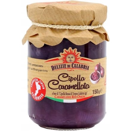 Oignon caramélisé de Tropea IGP 150g DELIZIE DI CALABRIA Cipolla