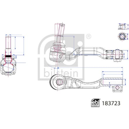 Spoorstangeind FEBI BILSTEIN 183723