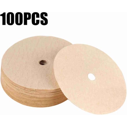 100 STUKS Vietnam Pot Koffiefilterpapier Koffiezetapparaat Filter beige
