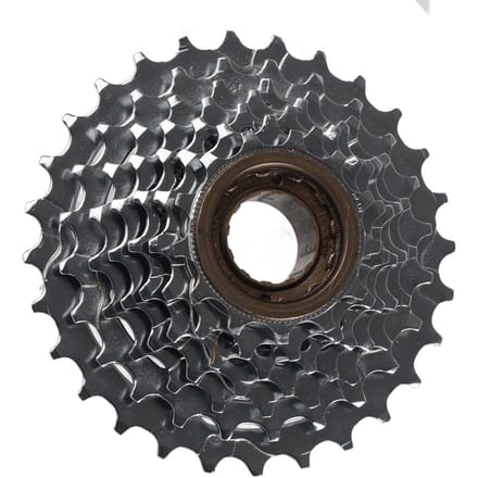 Roue libre 7 vitesses 13‑28T Vélo Filetée Roue libre Acier Argent Vélo Roue libre Rotative pour Vélos de Montagne gray