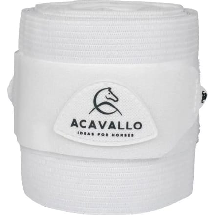 Polo bandages voor paarden met elastiek Acavallo (x2)