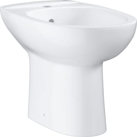 Grohe Bau Ceramic - Staand bidet met overloop, alpine wit 39432000