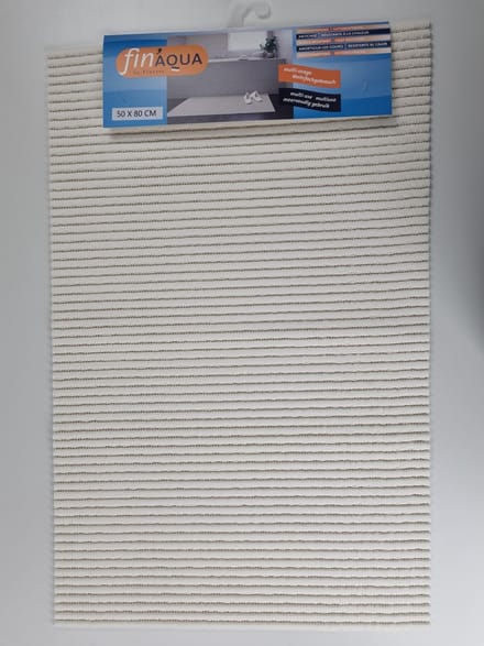 1x Universele Mat Wit | 80x50cm | Badmat Badkamermat Douchemat